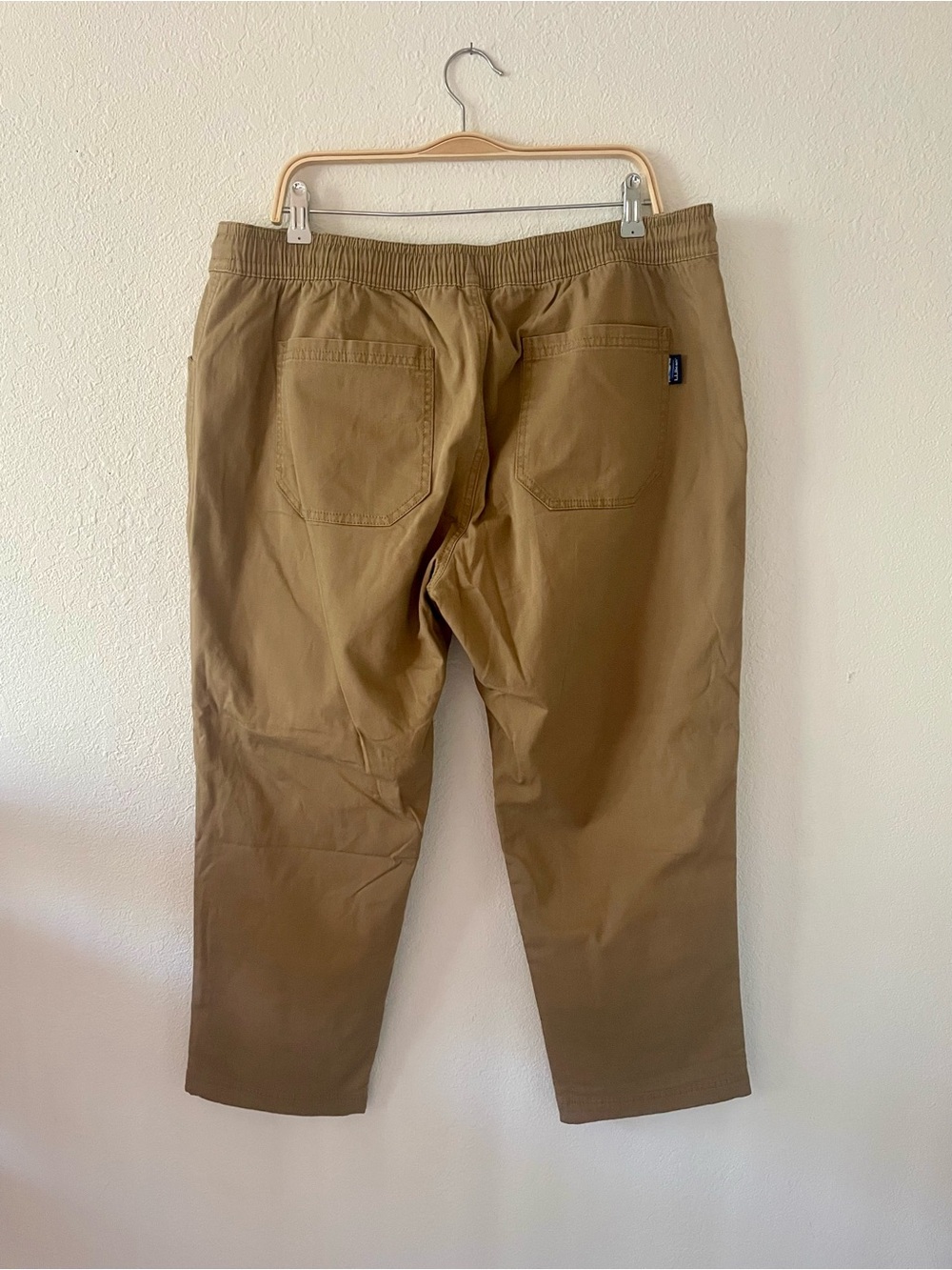 L.L. Bean Men's Khaki Canvas Pants SZ XL - Picture 5 of 8